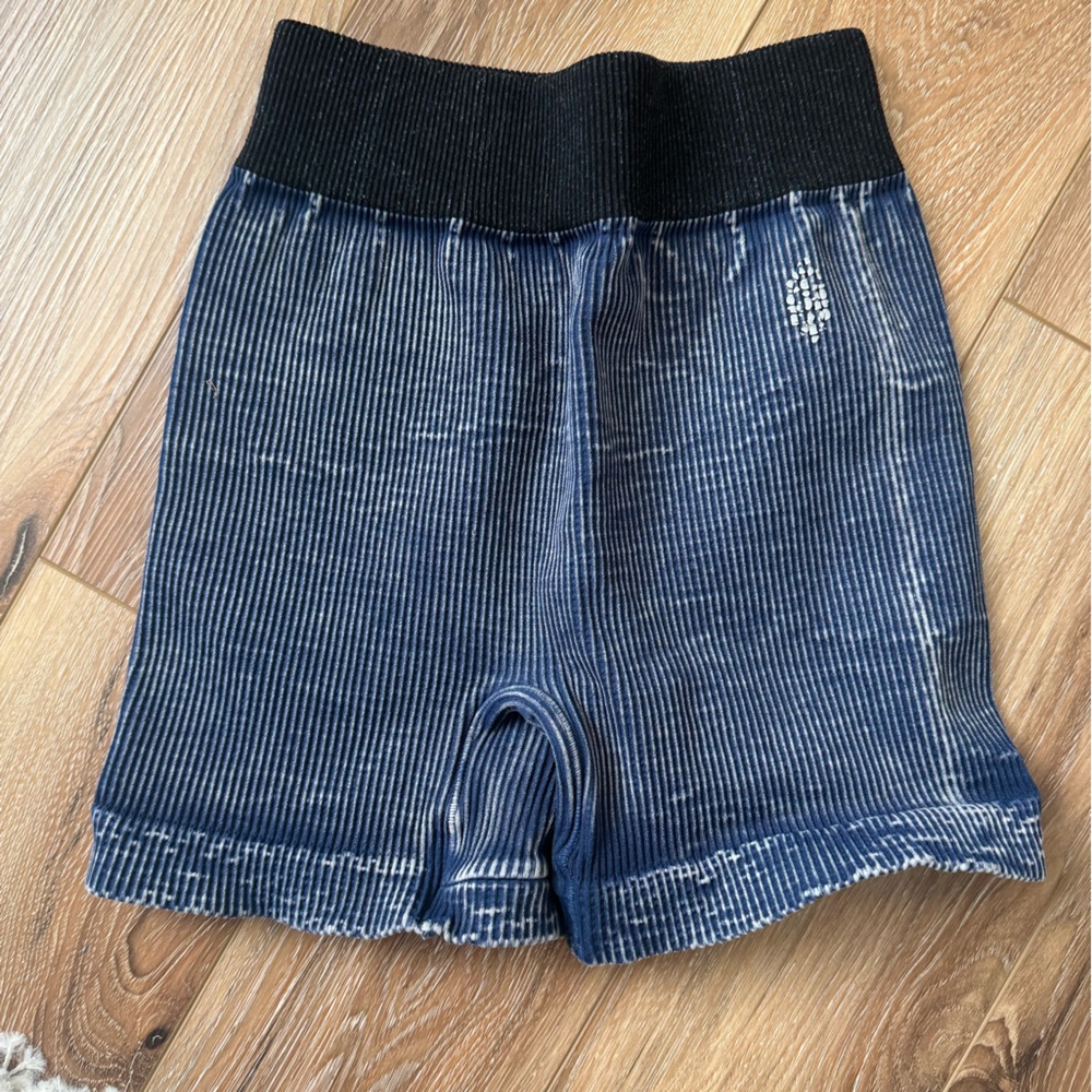 FP Movement by Free People Blue Happiness Runs Prajna Shorts